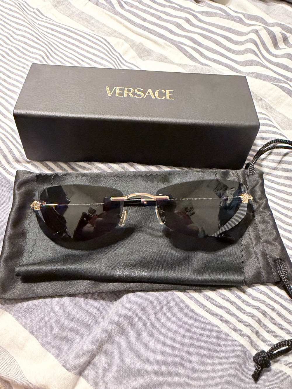Versace Men's Runway Sunglasses